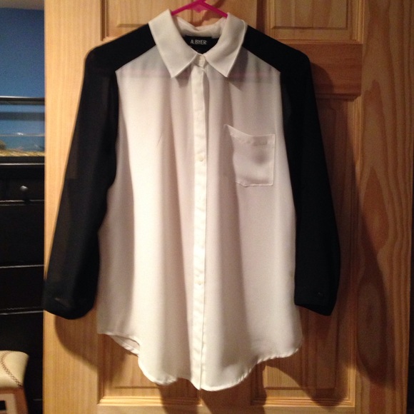 Light button up shirt