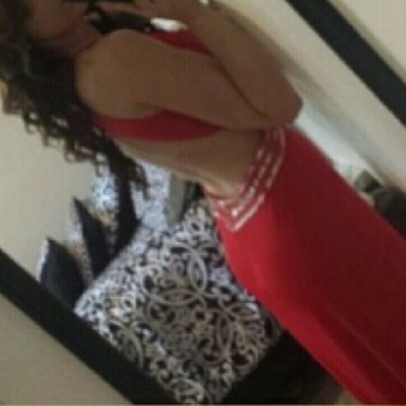 Red Prom Dress - Picture 3 of 4
