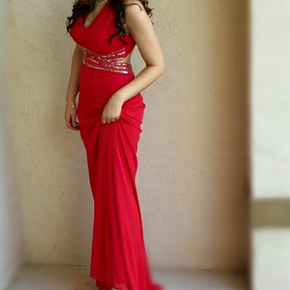 Red Prom Dress - Picture 4 of 4