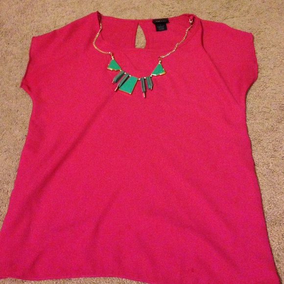Pretty pink blouse