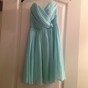 Must go!✨ Strapless Mini Dress in Mint