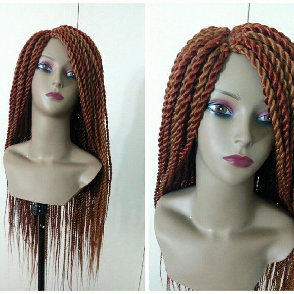 Twisted wig lace closure