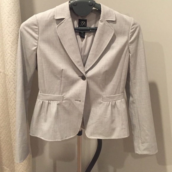 Saks Fifth Avenue Gray Blazer