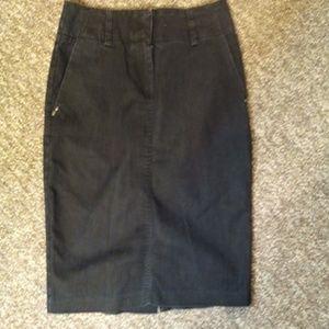 Women's Apostrophe sz 4 denim skirt