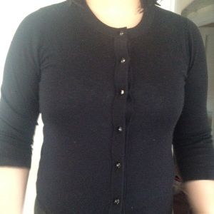 Kate Spade Black Cardigan