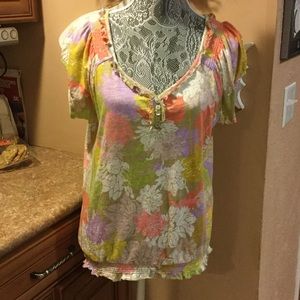 NEW KNIT TOP WITH CAP SLEEVE 🌟