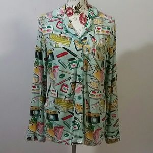 Nick & Nora Super Soft PJ Top!- Sm