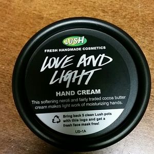Love And Light Lush Hand Cream