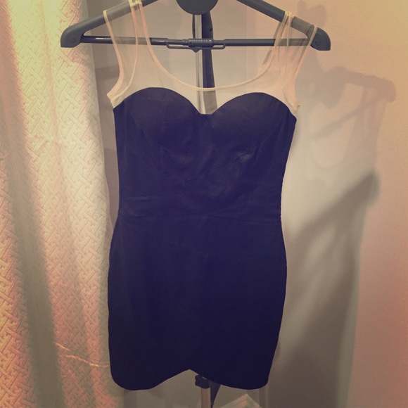 Black cocktail dress