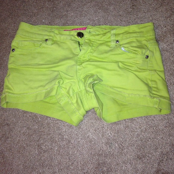 Like green shorts