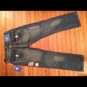 Men's true Religion Ricky super t 36, true fit 34