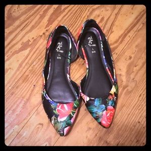 Floral flats
