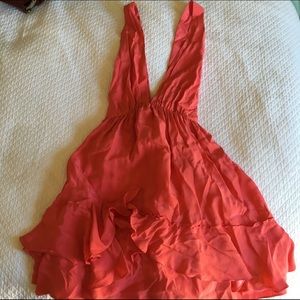 Elizabeth & James Coral Dress