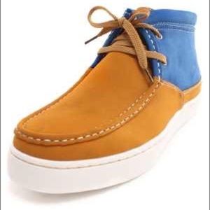 ❌SOLD❌ Men's High top Wheat/Blue