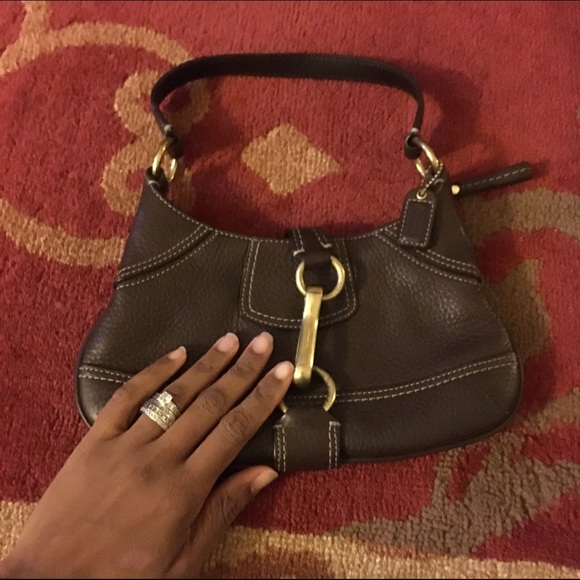 Coach purse-brown