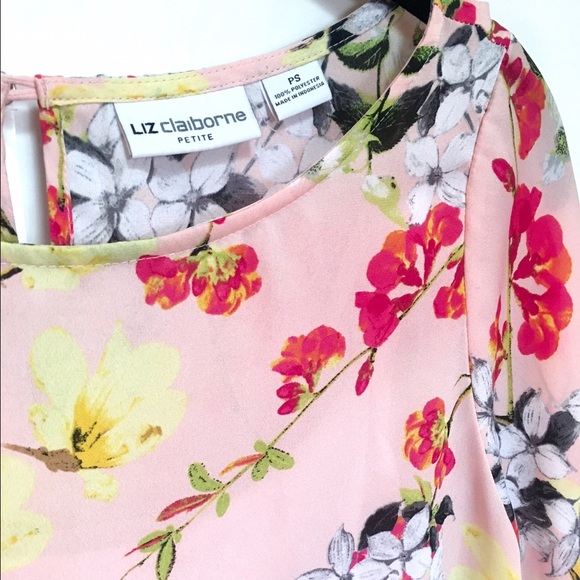 Petite Floral Blouse - Picture 2 of 4