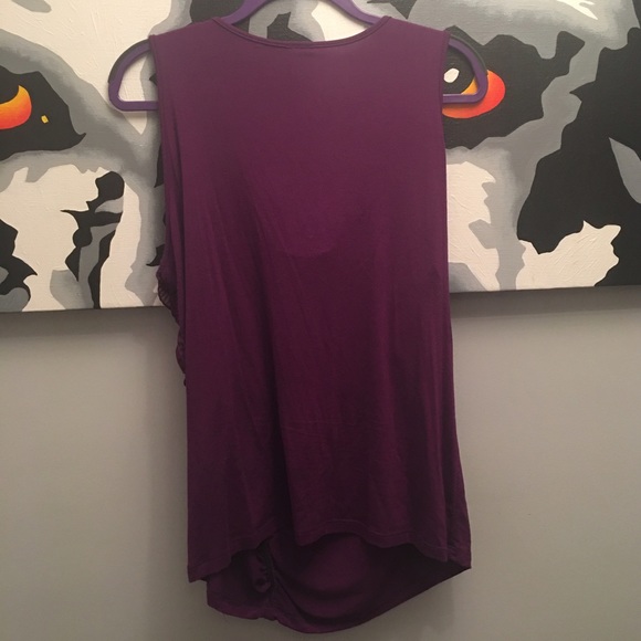 Flats & Heels ruffle front tank top XL -EUC - Picture 4 of 4