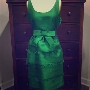 Kate Spade Kelly green evening dress