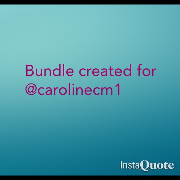 Bundle for @carolinecm1