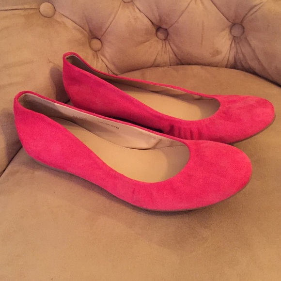 J. Crew suede ballet flat