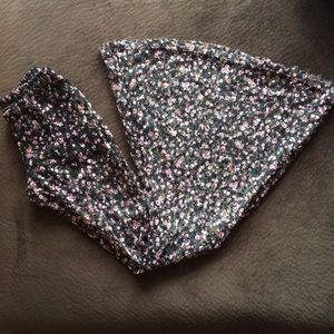 Black Floral Lace Bells