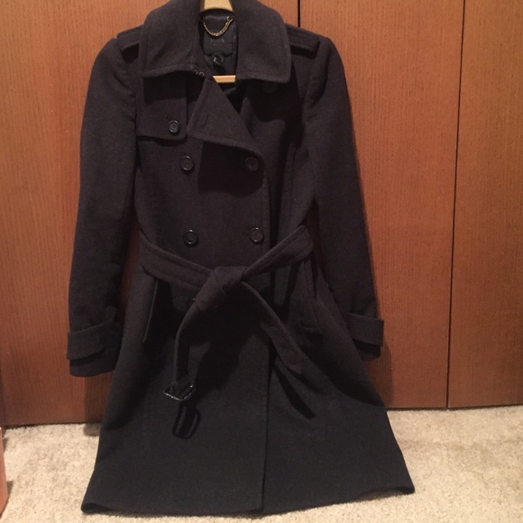 JCrew J Crew Collection Cashmere Trench Coat sz 0 - Picture 1 of 4