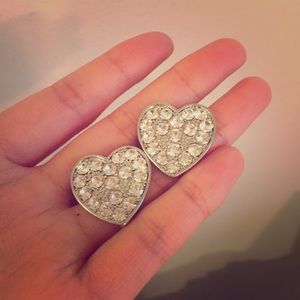 Heart-shaped earrings