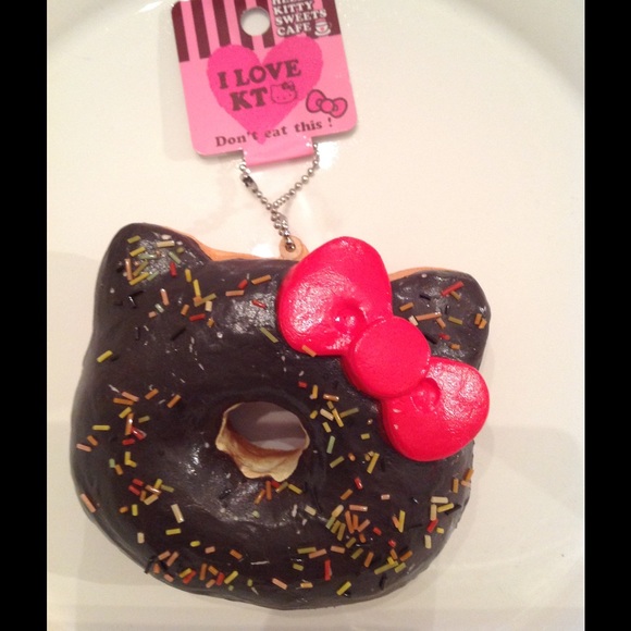 Hello Kitty Sweets Cafe Accessories Hello Kitty Squishy Sprinkled Donut Poshmark