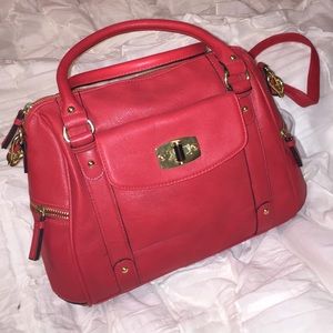 NWOT red merona purse
