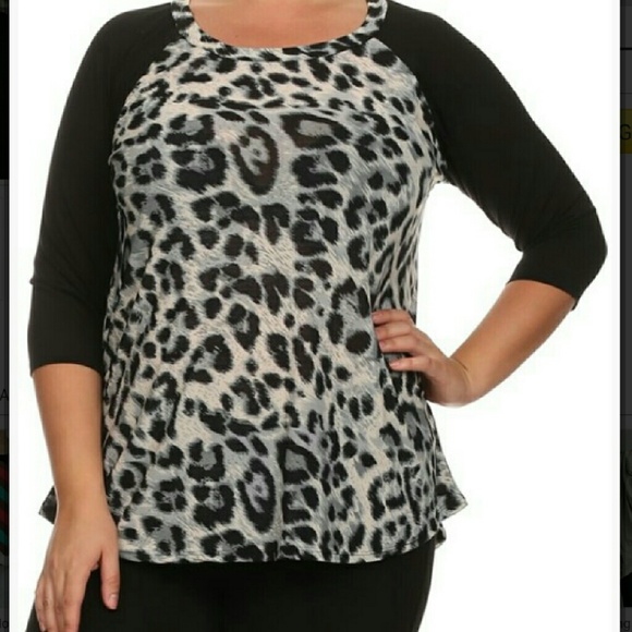Leopard Print Top