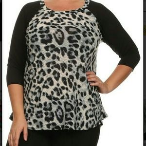 Leopard Print Top