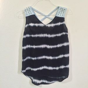 Cross-back Tank Top