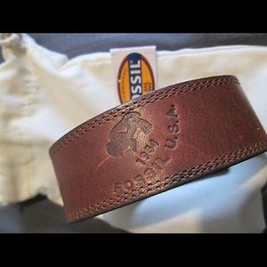 🍁Fossil🍁Genuine Leather Bracelet