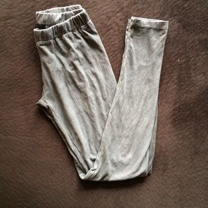 ✨SALE✨ Gray Suede Leggings
