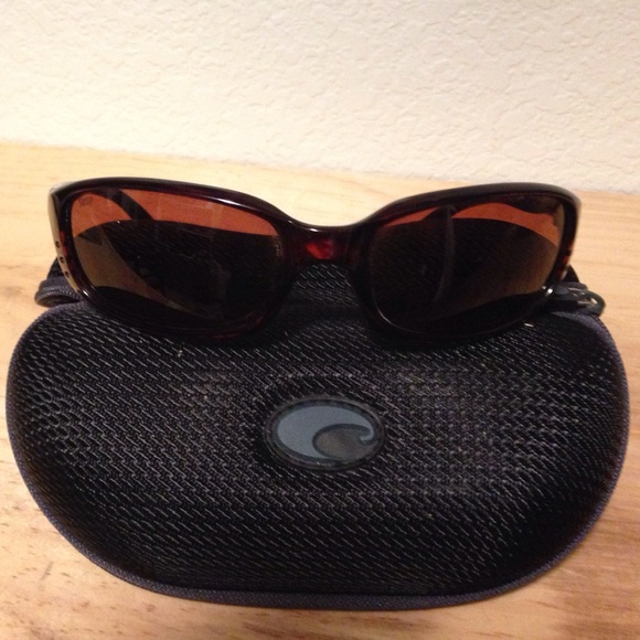 Polarized Brine Costa sunglasses.