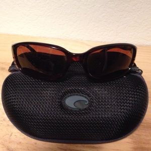 Polarized Brine Costa sunglasses.