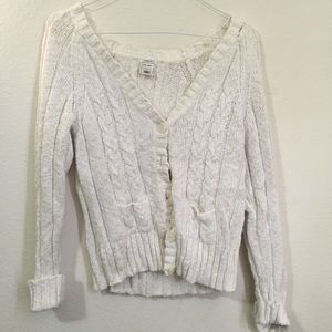 NEED GONE! White Cardigan