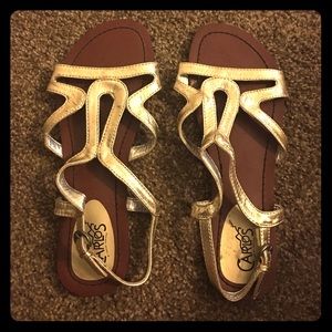 Gold Sandals