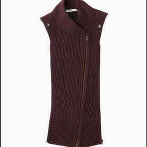 Veronica Beard Ottoman Bordeaux Dickey