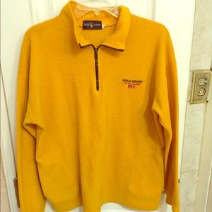 Golden yellow sweater
