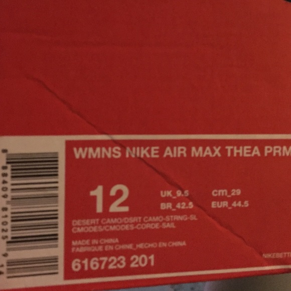 SOLD- Nike Thea Premium Desert Camo - Picture 4 of 4