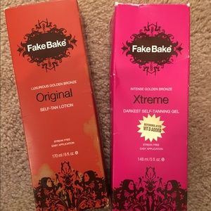 Full size Fake Bake Original & Xtreme Self-tanners