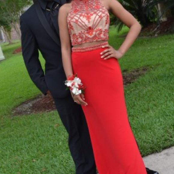 Sherri Hill 2 Piece Dress, SOLD - Picture 4 of 4