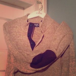 Men's 100% cotton knit pullover