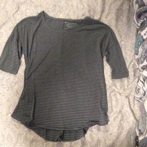 American eagle grey striped jegging T