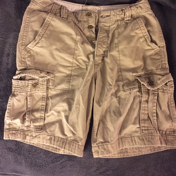 Hollister cargo shorts