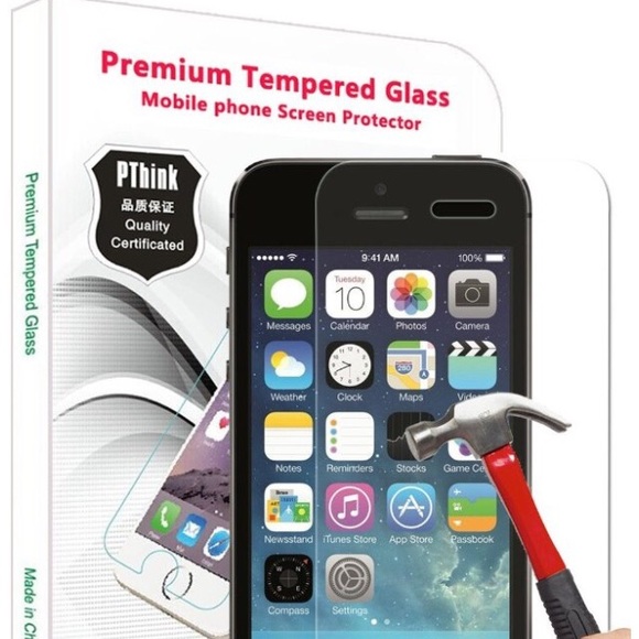 Tempered Glass Screen Protector for iPhone 5/5S/5C