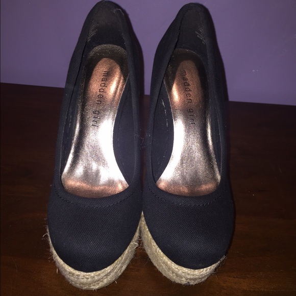 Steve Madden wedges 4 inch