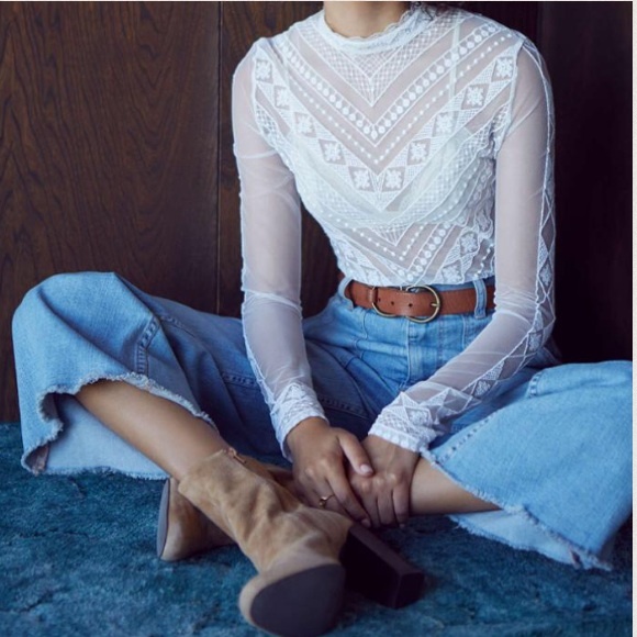 UO 70s inspired high waist jeans