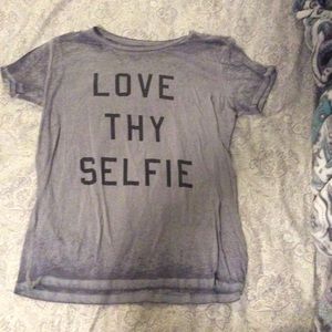American eagle distressed soft and sexy tee